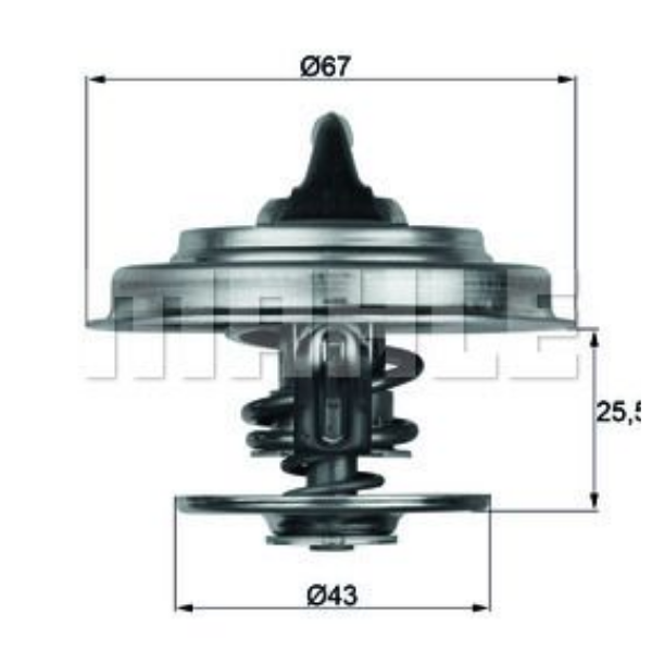 TERMOSTAT 65C MERCEDES BILYALI