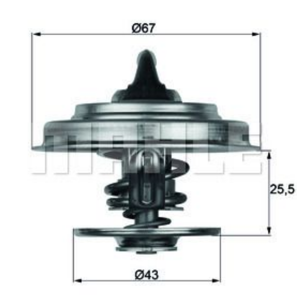 TERMOSTAT 71C MERCEDES BILYALI