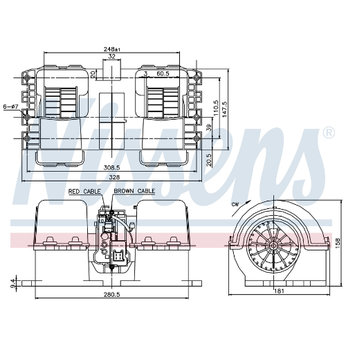 KALORIFER MOTORU TGA-TGS-TGX