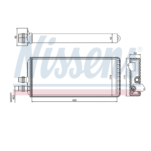 KALORİFER RADYATÖRÜ IVECO STRALIS Y.M